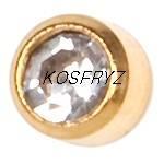 Aparat do nosa brylant szampanowy