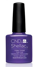 Video Violet lakier CND New Wave Collection